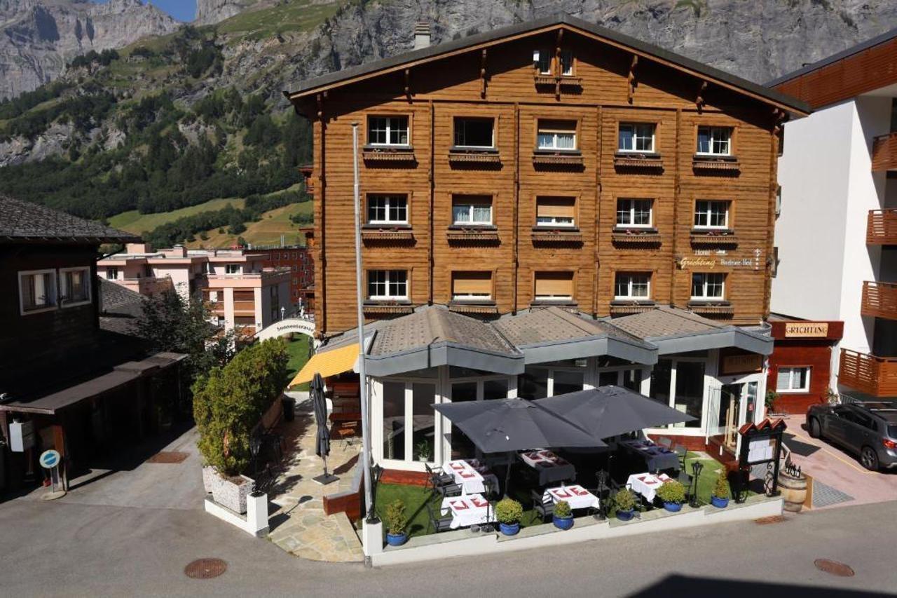 Touristen-Chalet Leukerbad Exterior foto